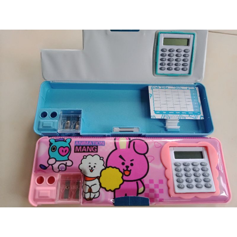 Tempat Pensil BTS/BT21 Kalkulator