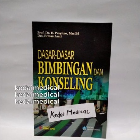 BUKU DASAR-DASAR BIMBINGAN DAN KONSELING PRAYITNO TERMURAH