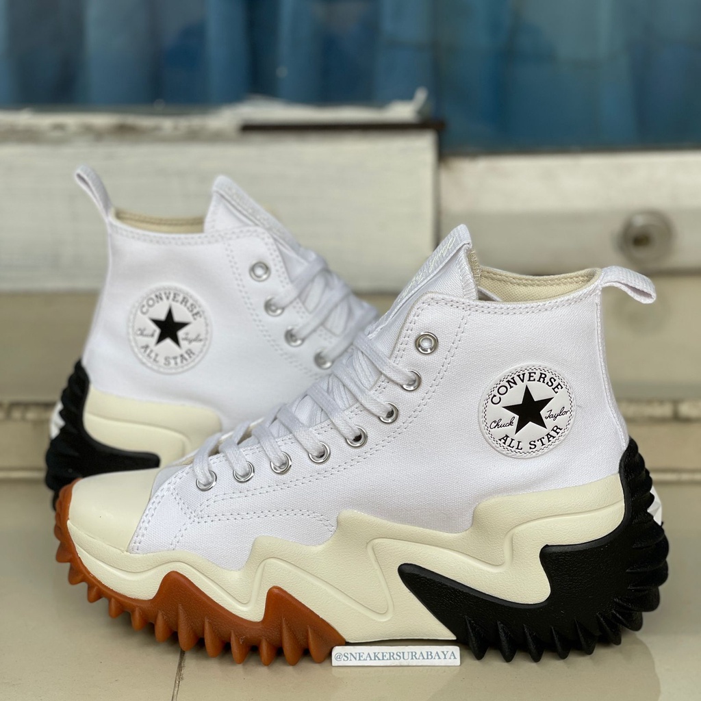 Converse Run Star Motion Hi White Gum