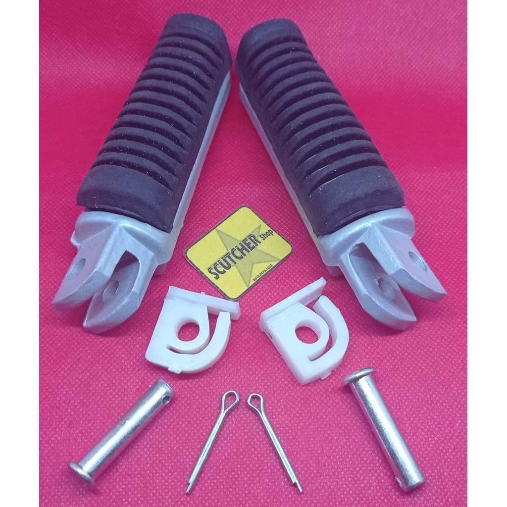 KARET STEP DEPAN BELAKANG SCORPIO VIXION BISON FULL SET