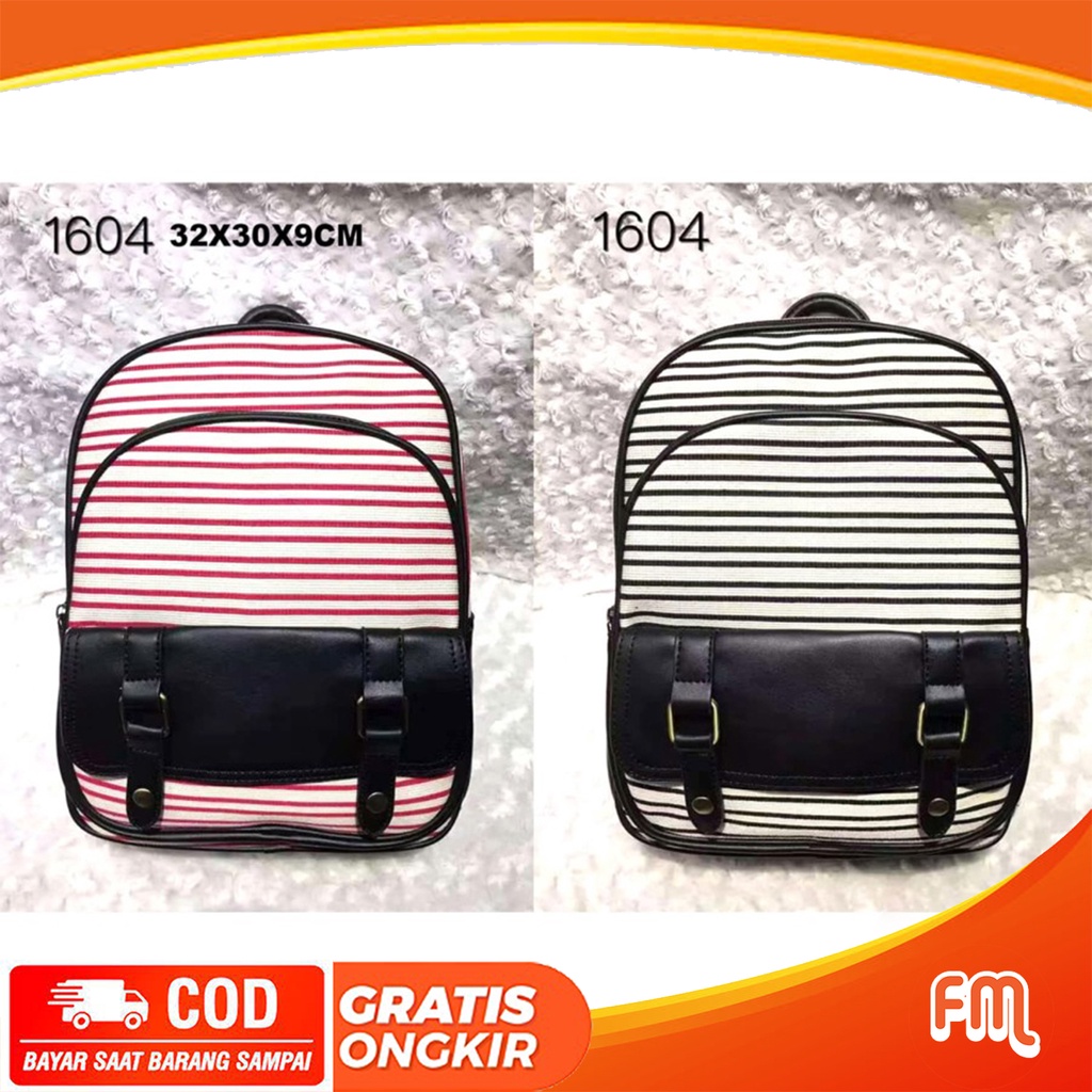 Tas Ransel Wanita Import 1604 / Ransel Fashion Wanita