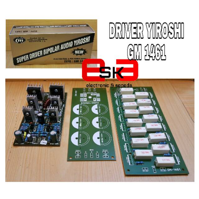 Rangkaian Driver Yiroshi GM 1461