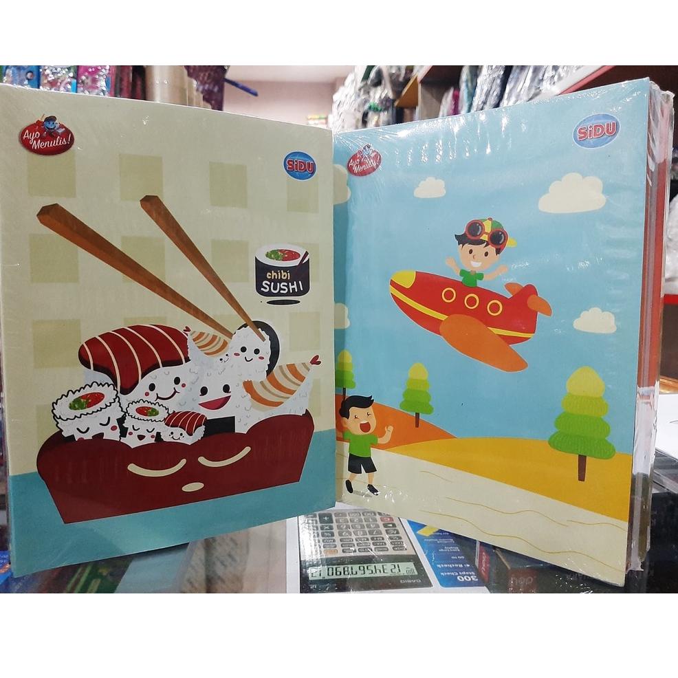 

(D6L1) BUKU TULIS SIDU 58 ORIGINAL SIDU //Produk@diskon