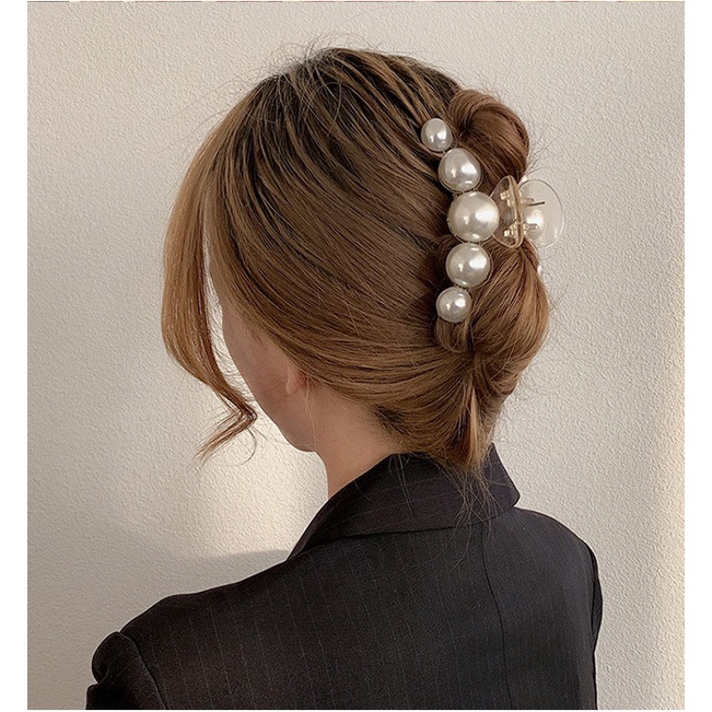 JEPIT PEARL HAIRCLIP JEPITAN RAMBUT JEDAI CEPOL AKRILIK MINI MEDIUM BESAR JUMBO MUTIARA KECIL KLIP PONI CAKAR KOREA AKSESORIS WANITA KOREAN WOMEN HAIR BANGS FRINGE CLIPS MINI SMALL SIZE CLAW ACCESSORIES CLUTCHER CLIP PEARLS STONE BIG MEDIUMp