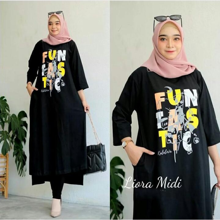 Funfas Midi Dress / Midi Dress / Midi Dress Muslim / Midi Dress Korea / Midi Dress Jumbo / Midi Dress Busui / Midi Dress Combet / Midi Dress Combet Polos / Midi Dress Combed Busui / Midi Dress Combed Jumbo / Midi Dress Polos / Midi Dress Polos Busui