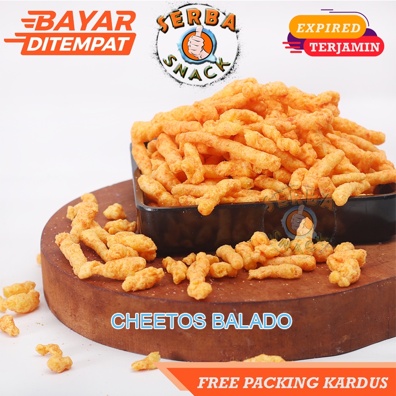 

Snack Kiloan Cheetos Balado 125 gram | Makanan Ringan Pedas Jajan Cemilan