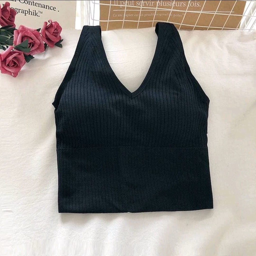 NEW KOREAN TANKTOP TANK TOP KAMISOL BRA