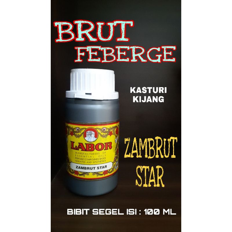 ZAMBRUT STAR LABOR / BRUT FEBERGE / BIBIT PARFUM LABOR