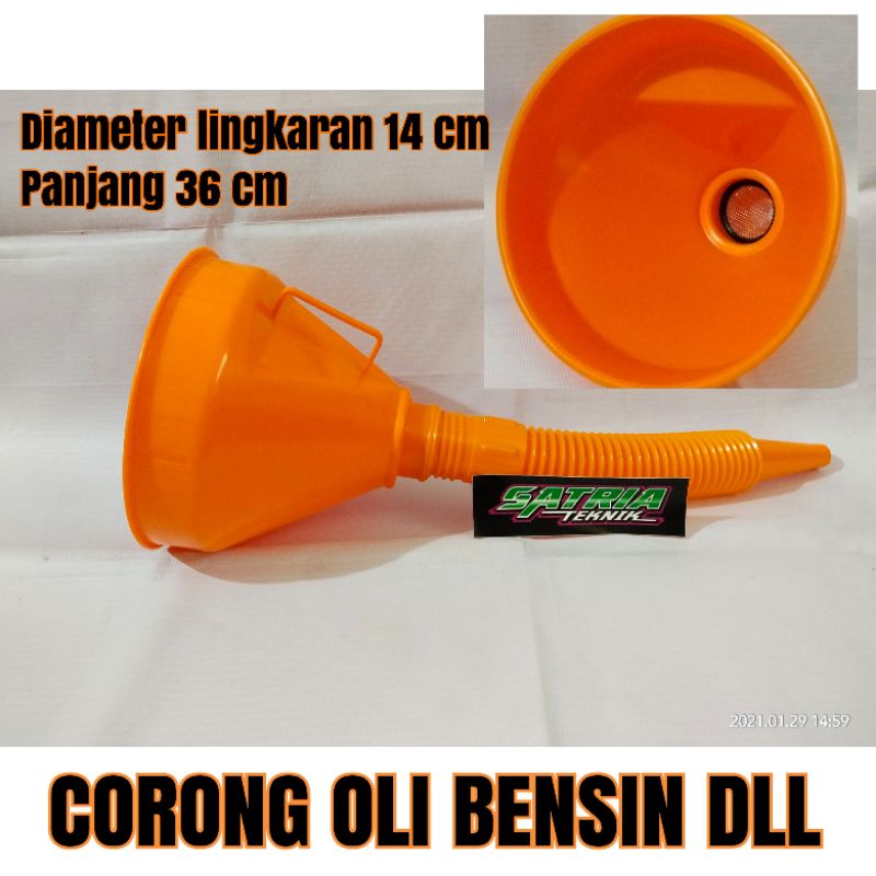 CORONG BELALAI OLI 145MM MOTOR DAN MOBIL