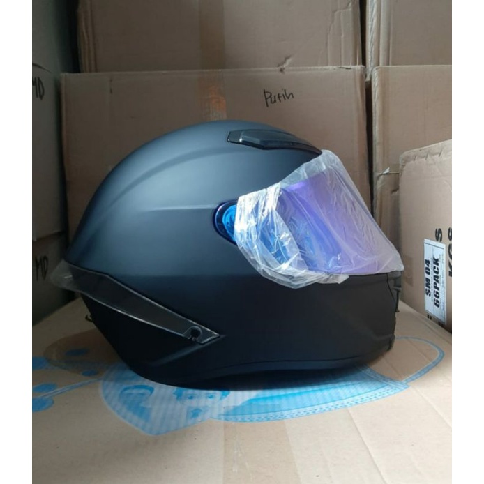 HELM SCOTT RX-8 BLACK DOFF ( 2KG )