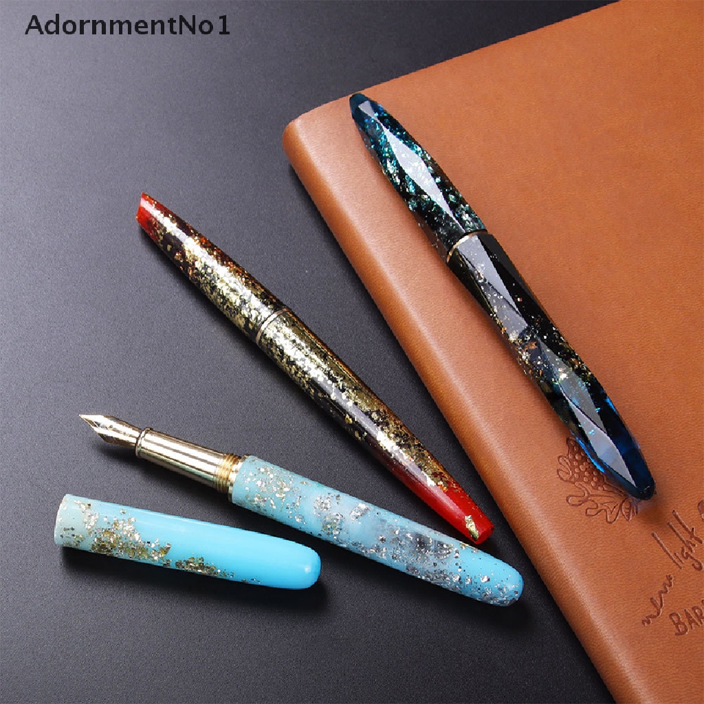 (AdornmentNo1) Cetakan Resin Epoksi Handmade DIY Bentuk Pulpen Bahan Silikon