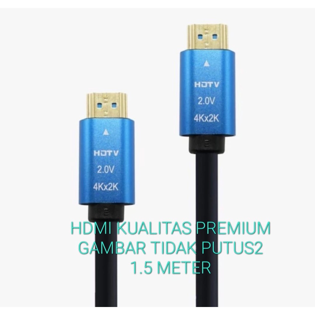 G646 KABEL HDMI 1.5 METER 4K KABEL TELEVISI PS GAME CPU MONITOR LAYAR LED FULL HD JACK MALE FEMALE LAPTOP TV GAMBAR SUARA KUALITAS SUPER PREMIUM KONEKTOR PLUG BOOT KOMPUTER SWITCH ROUTER MODEM COMPUTER INDIHOME FIRTSMEDIA ROUTER ORIGIN RESOLUSI  2.0