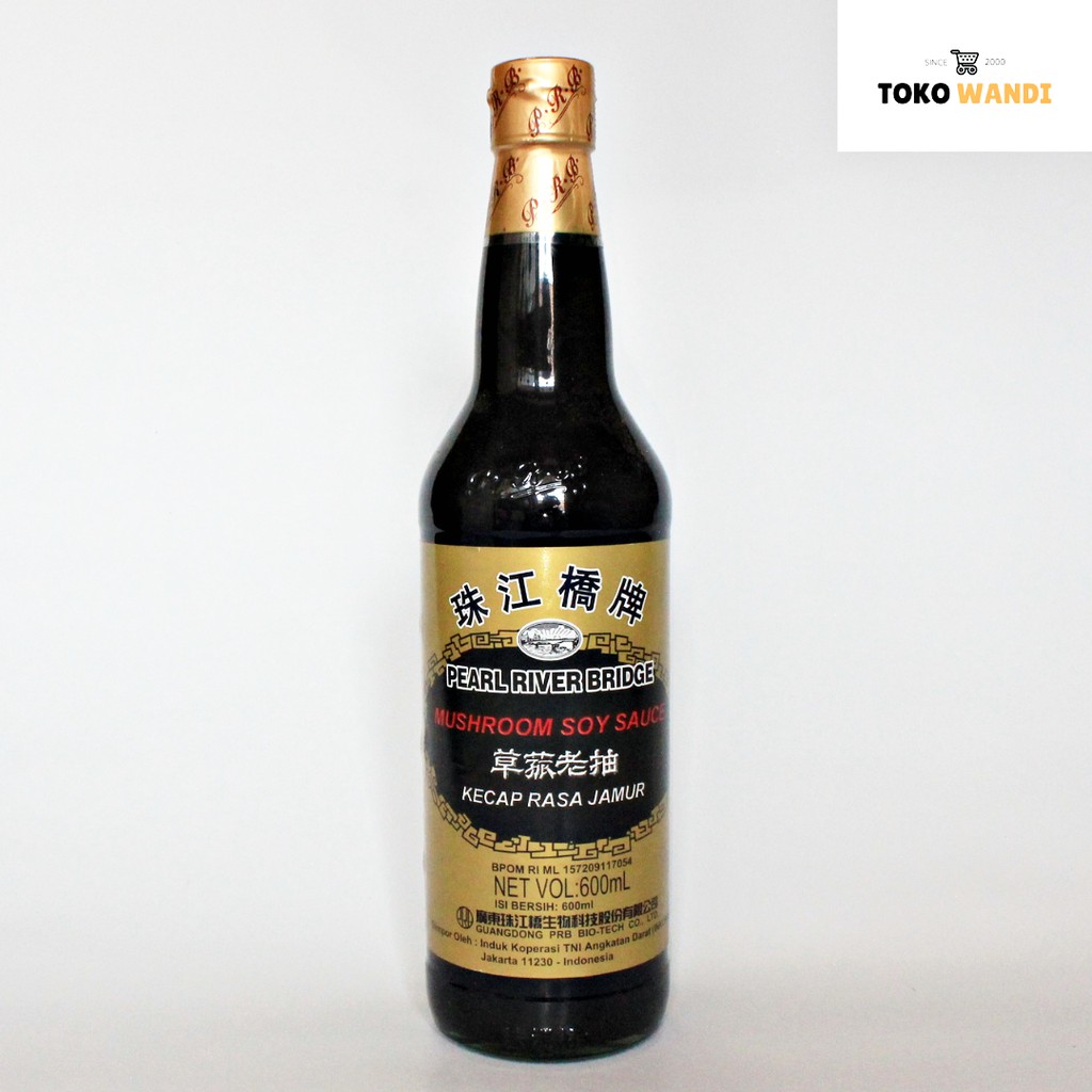 

KECAP RASA JAMUR PEARL RIVER BRIDGE 600 ML