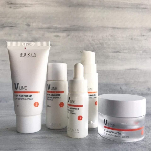 BSKIN V LINE dan W LINE  TRAVEL SIZE ORIGINAL 100%