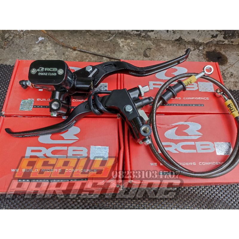 MASTER RCB KOTAK 14MM SET KOPLING RCB E2 ORI MASTER REM RCB SET SELANG REM TDR PNP RX KING MX KING C