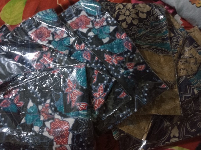 Bswart Batik Hrb026 Kenongo Hem Pendek Padi Pekalongan M L Xl Batik Pria Murah Modern Grosir Niih