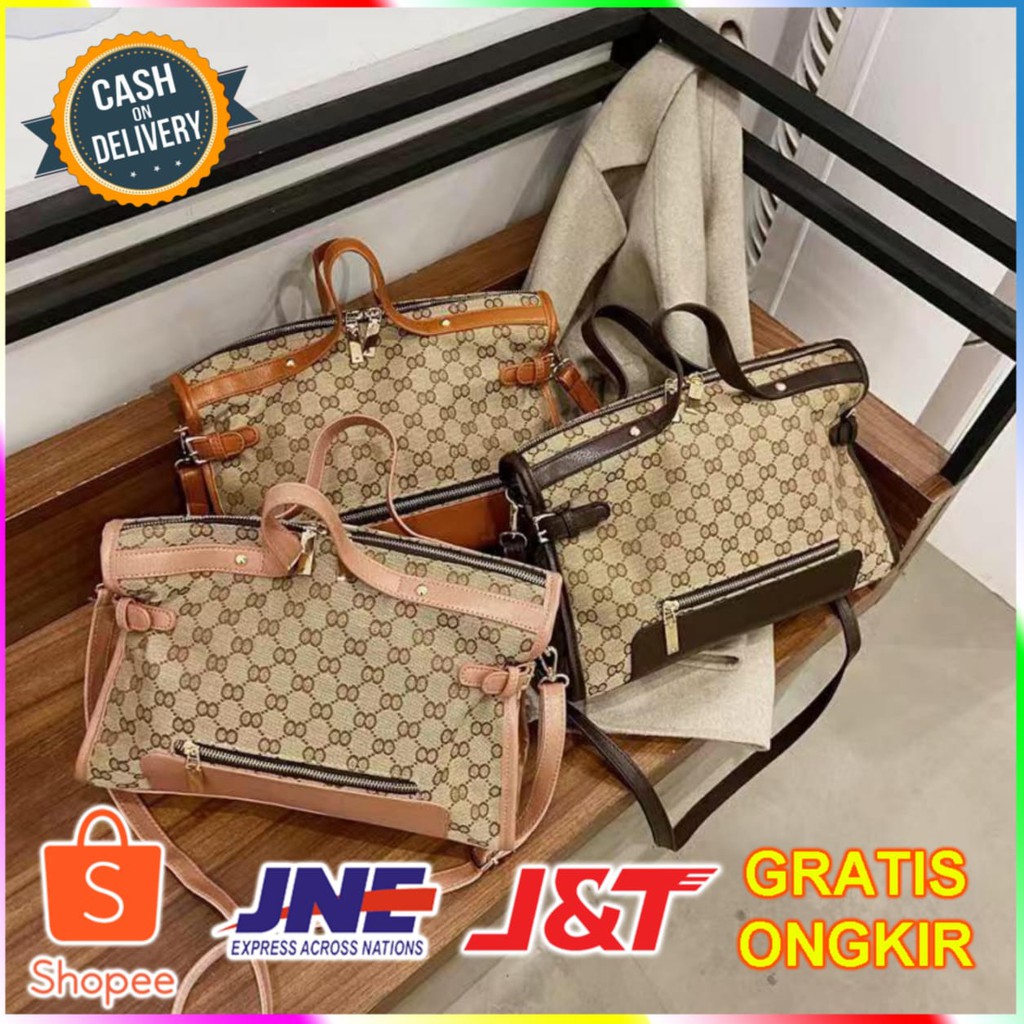 Tas Selempang Wanita Import GD Monogram Leather L1311/Tas Wanita Import/Tas Slingbag/Tas Handbag