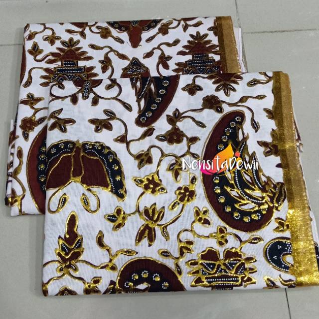 Jarik Set Blangkon Prodo Pengantin motif Sidoasih Besar