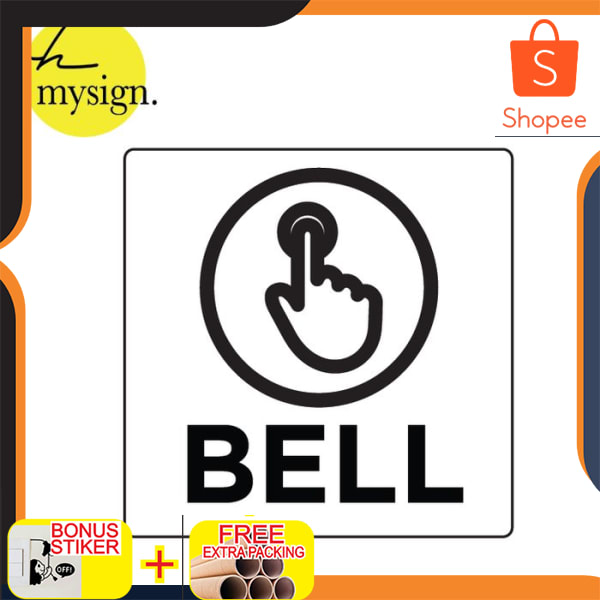 

Bell | Papan Sign Board Akrilik Timbul Keren