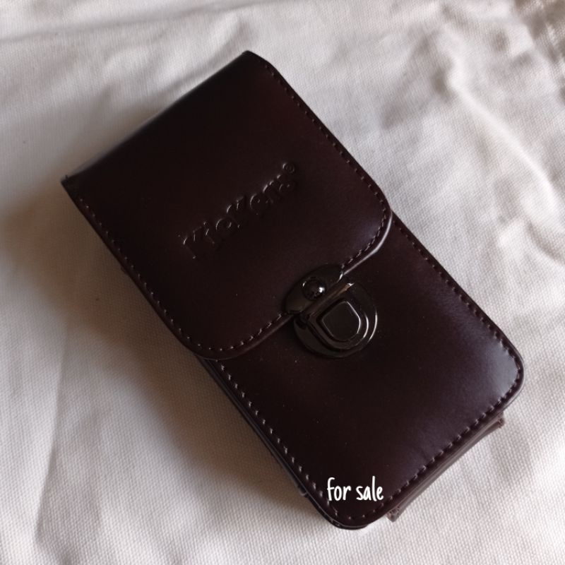 Dompet / Tas / Sarung HP Pinggang Kulit Cowok Pria 7 Inch "Kickers"