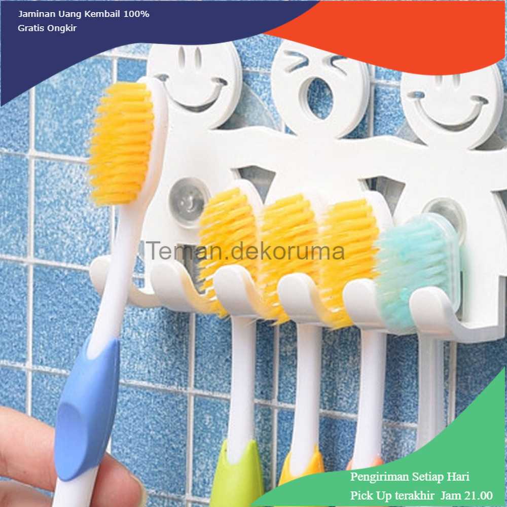 TD-REN GUANYAO Rak Sikat Gigi Wall Mounted Toothbrush Holder - E1911