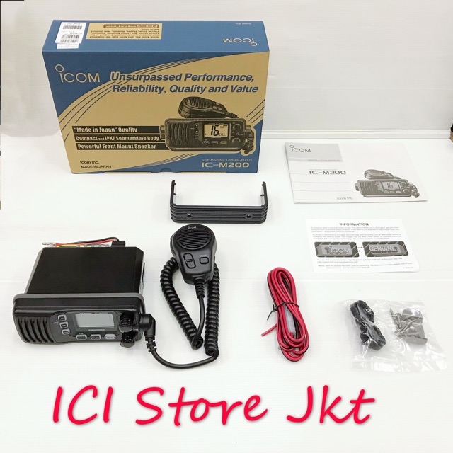 Radio Rig Icom ICM200 Marine Original garansi resmi