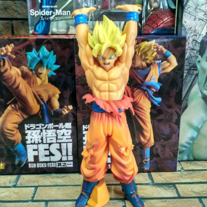 dragon ball figure sun goku attack