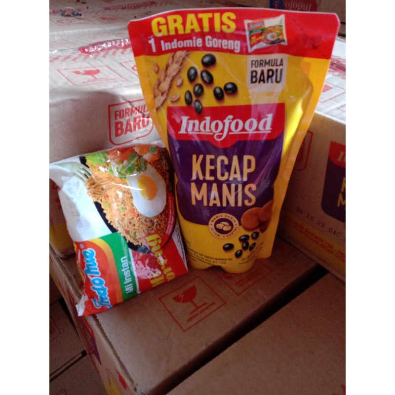 

kecap manis 520 ml(gratis indomie goreng 1pcs)