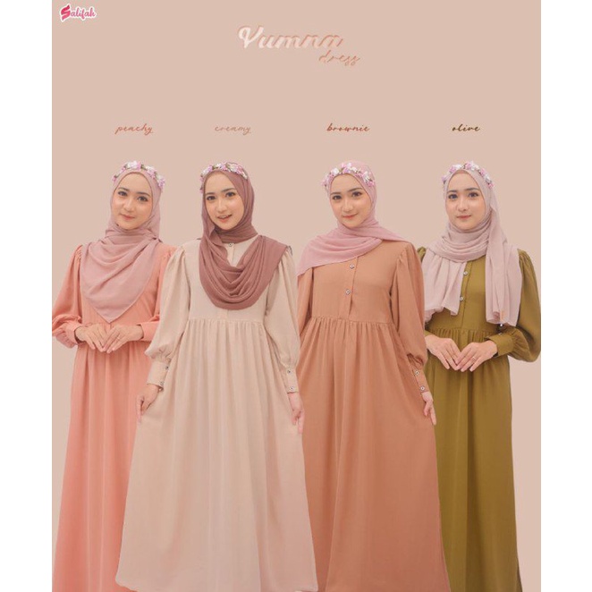 Yumna Dress by Salifah (Dress Only)