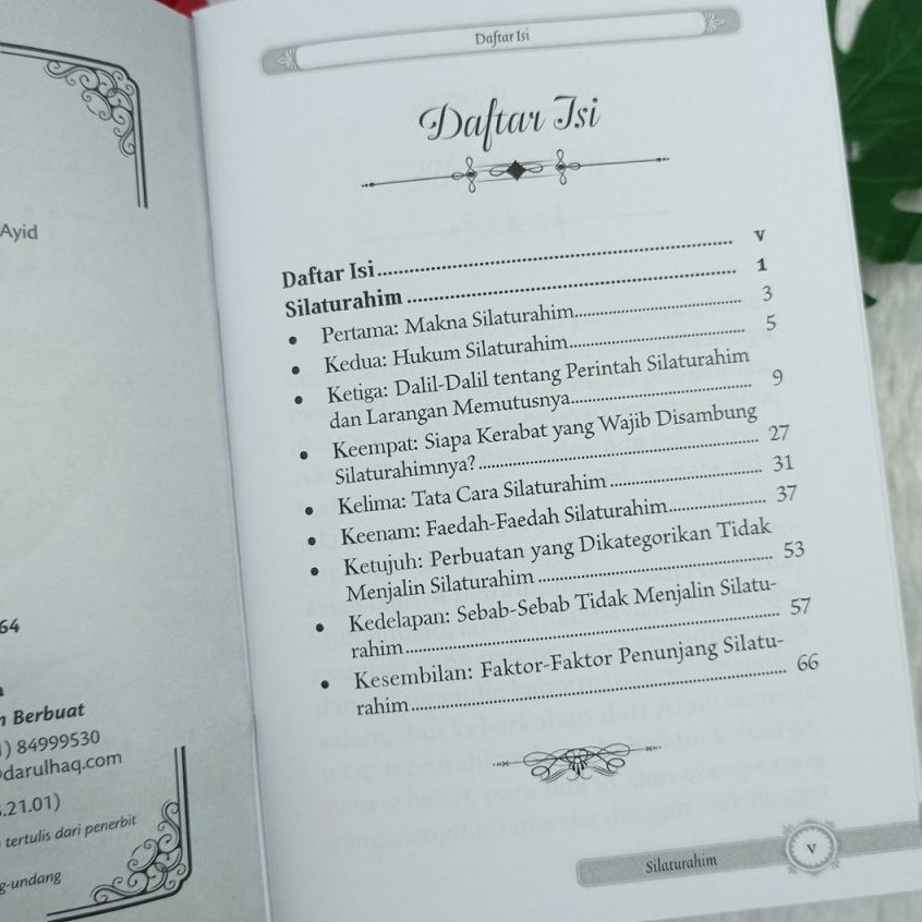 Buku Saku Silaturahim - Darul Haq