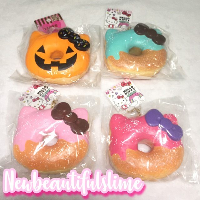 SQUISHY HELLOKITTY DONUT HK DONUT SQUISHY