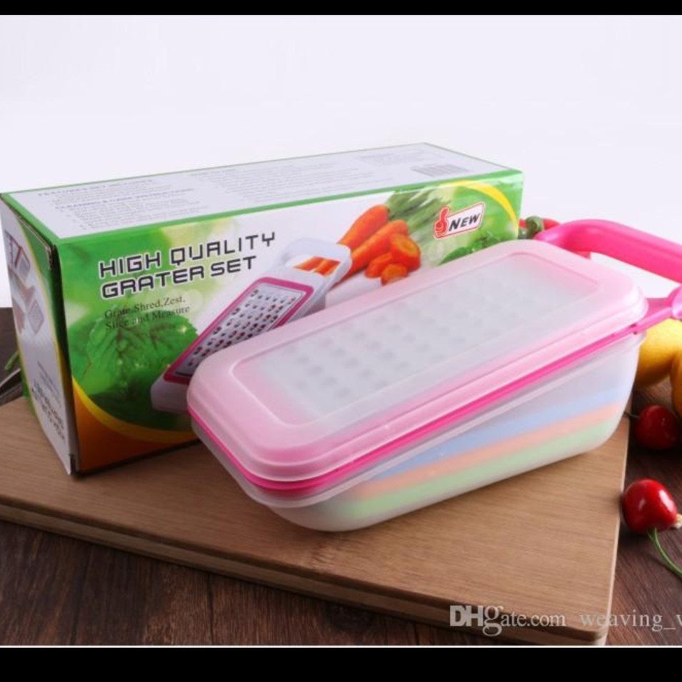 Parutan serbaguna / grater set / pemotong buah dan sayur