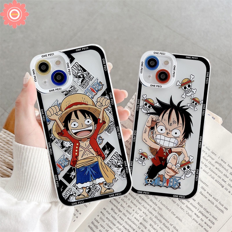 Soft Case TPU Transparan Anime One Piece Cover Xiaomi Redmi 10 9 9T 9A 10C 9C Note 11 10 10s 9 8 9s 9pro 11s 11pro 10pro Max Mi POCO X3 NFC POCO M3 X3 Pro M4