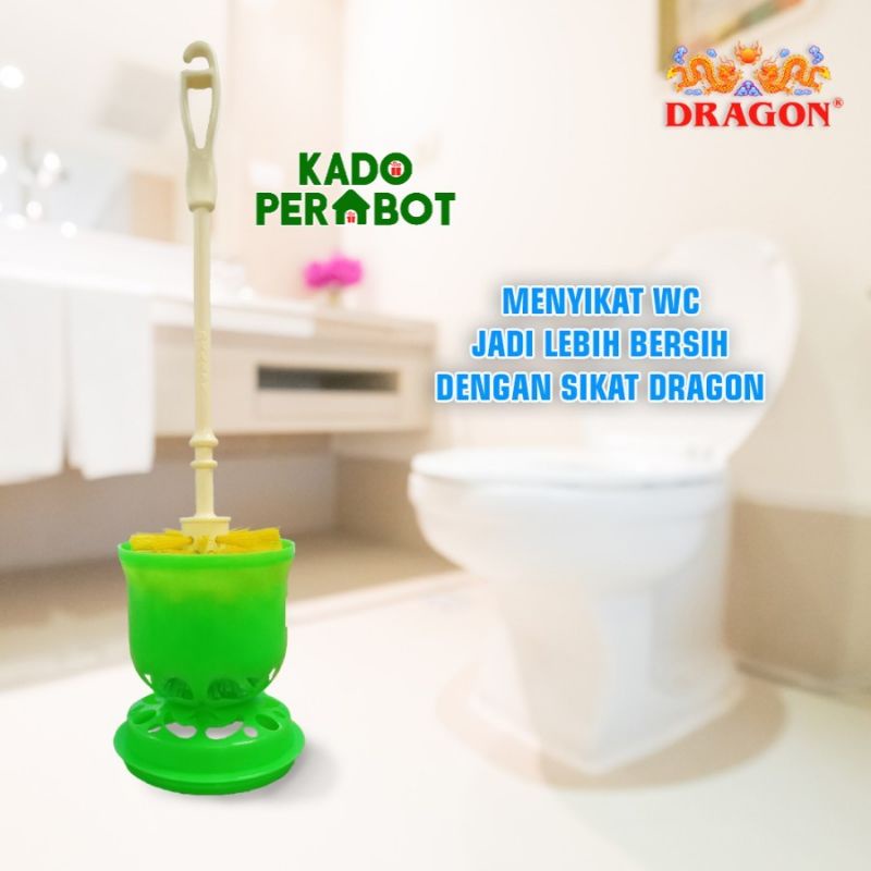 sikat wc denada dragon - sikat toilet bulat - sikat kloset