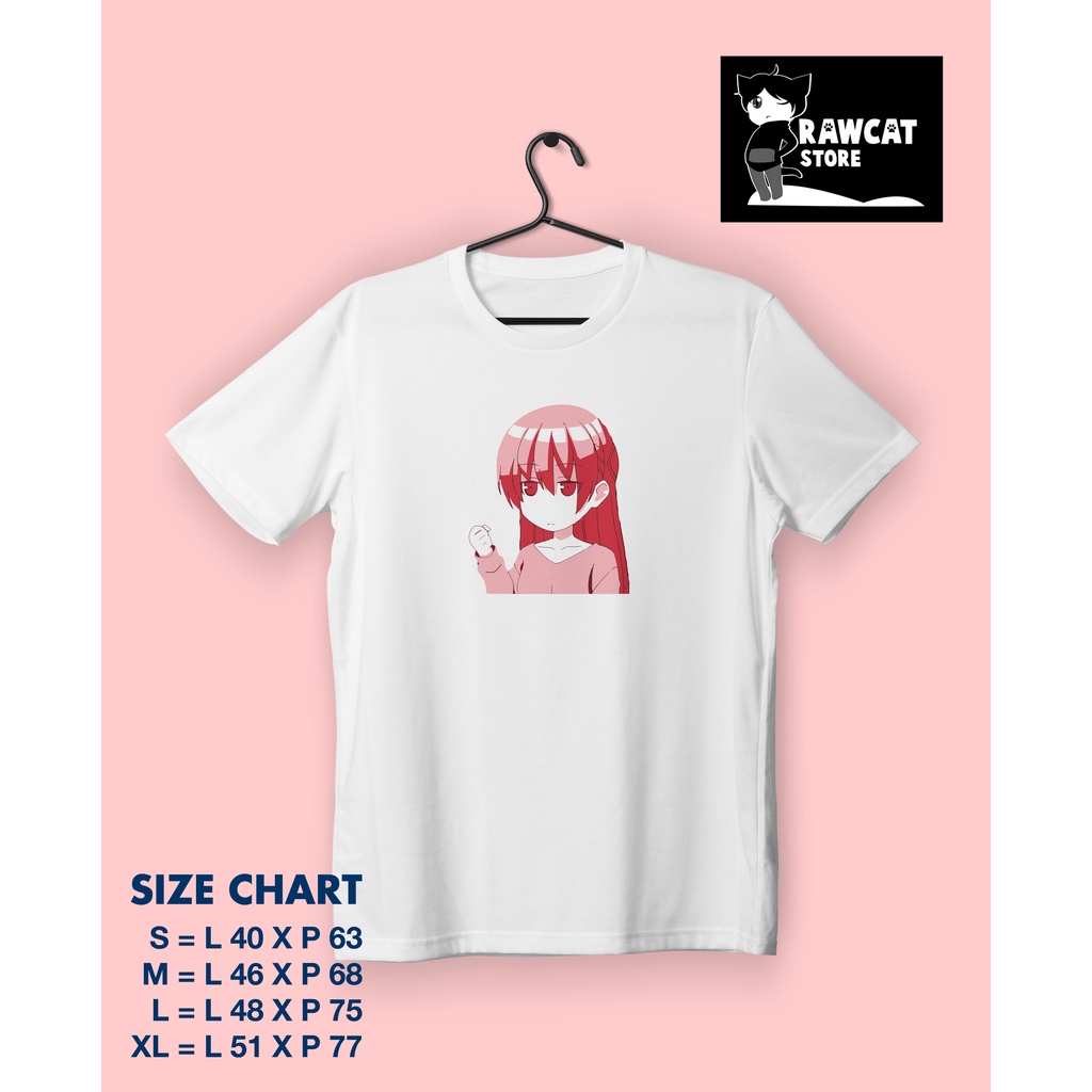 Kaos Anime Tonikaku Kawaii - Tsukasa Yuzaki