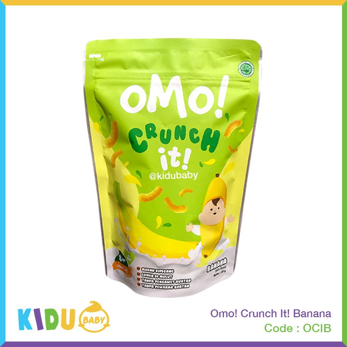 Snack Bayi / Cemilan Anak Omo Crunch It Kidu Baby