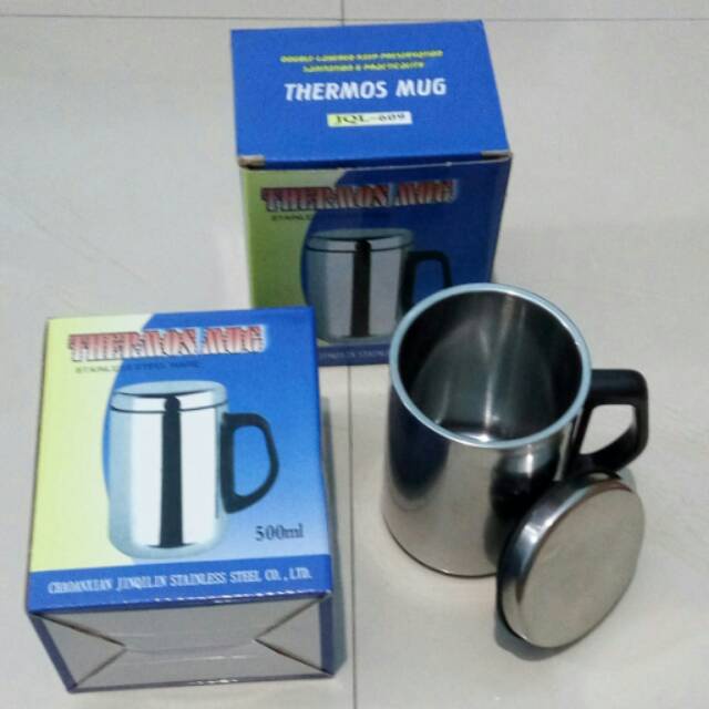 [ ABJ ] Thermos Mug Stainless Ukuran 500ml Thermos Gelas Mug