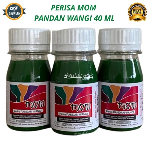 

Perisa MOM 40ML rasa PANDAN SEGAR untuk ES /Essence MOM / Perisa sirup MOM 40 ml rasa pandan untuk Es, Minuman/ Minuman / KUE dan PUDDING sejak tahun 1970 / Pata Perisa Essens Minuman Makanan