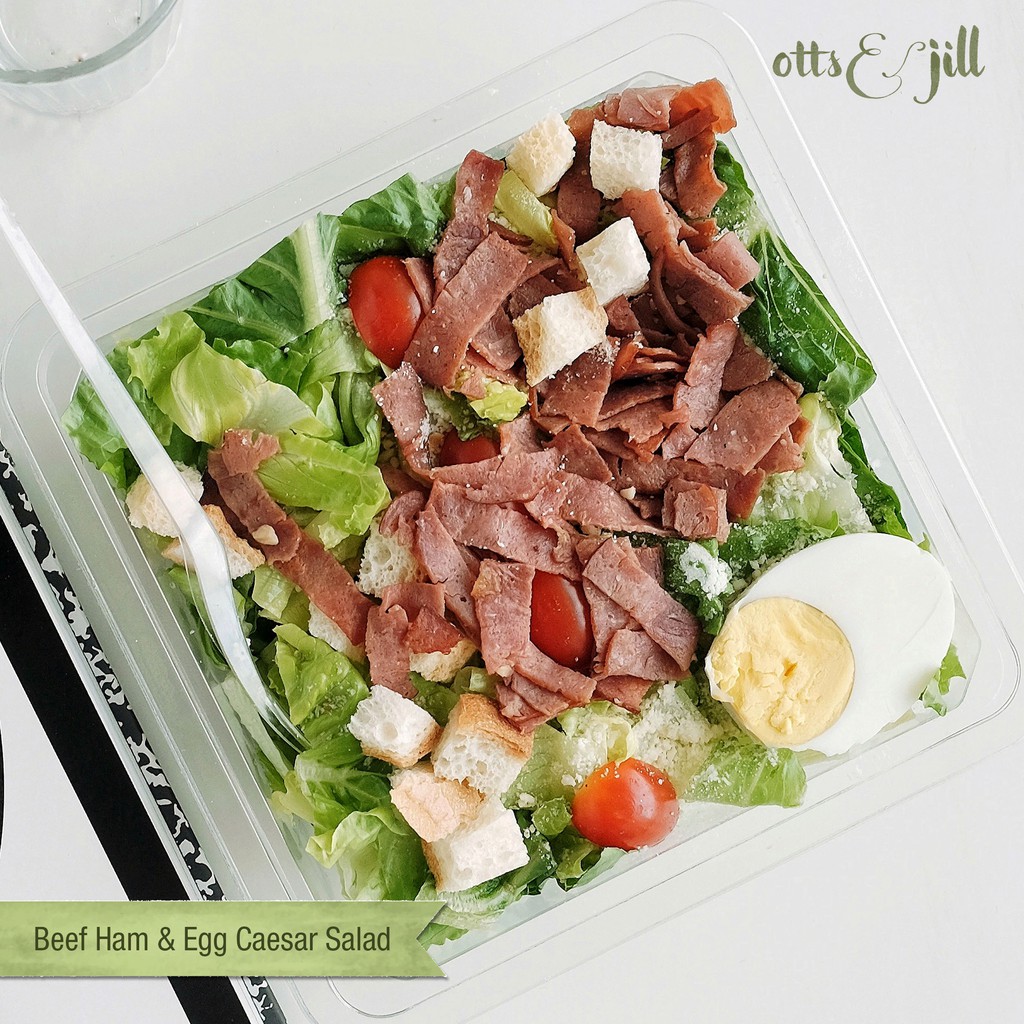 

Beef Ham & Egg Caesar Salad