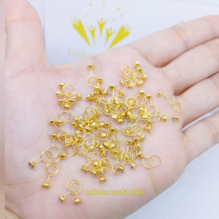 Nay / Anting Emas 375 Toge 0,25Gr