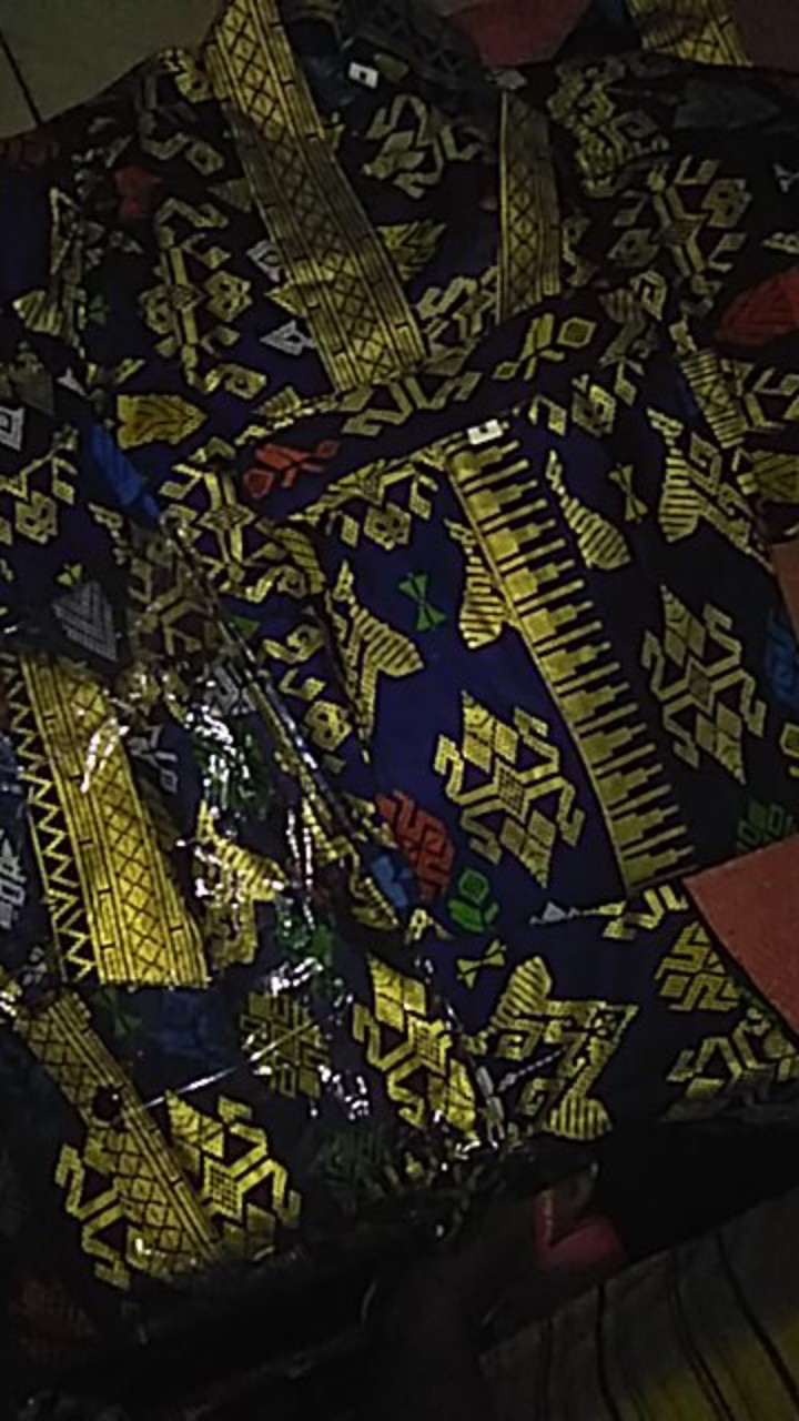 Qnunbatik Kemeja Batik Lengan Panjang Standard - Jumbo 5l Mentari Prodo