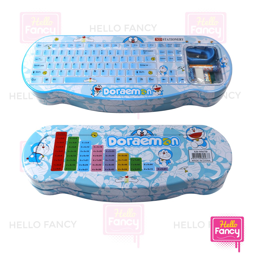 

Tempat Pensil / Kotak Pensil Kaleng Keyboard + Isi XD-9567