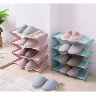 Ikiloshop Rs4 Rak Sepatu Susun Lipat Foldable Shoes Rack Serbaguna Shopee Indonesia