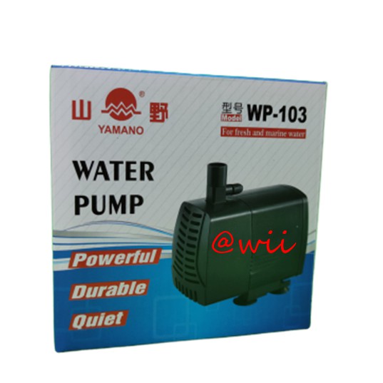 YAMANO WP 103 WP103 WP-103 Pompa Air Celup Pompa Kolam Aquarium