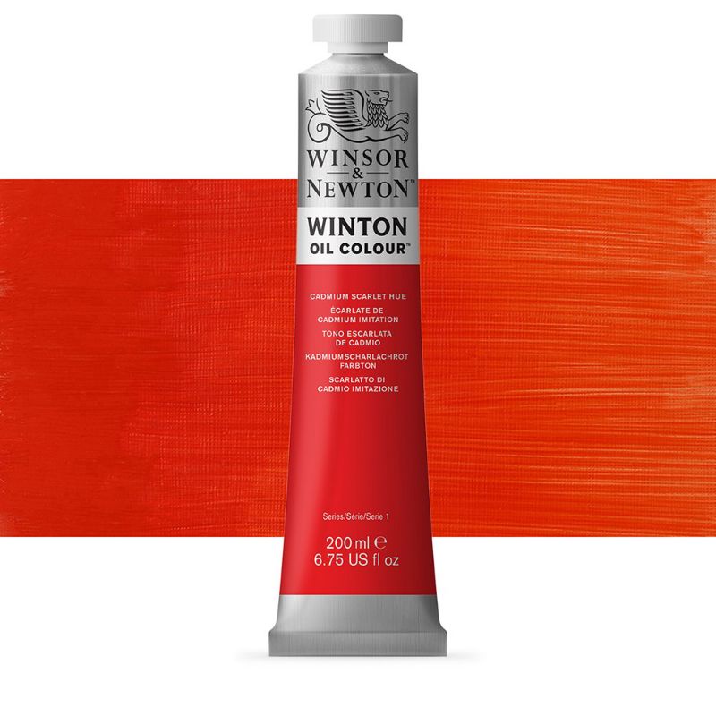 

CAT MINYAK WINTON OIL COLOUR 200 ML CADMIUM SCARLET HUE WINSOR & NEWTON