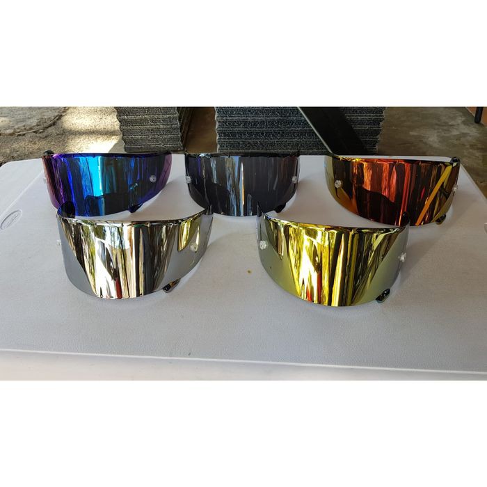 VISOR IRIDIUM SHOEI X14 AFTER MARKET SHOEI X14 VARIASI
