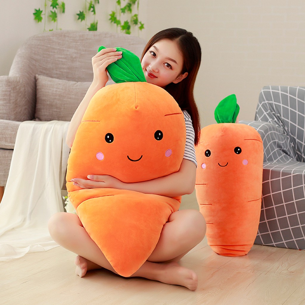 cuddly carrot toy