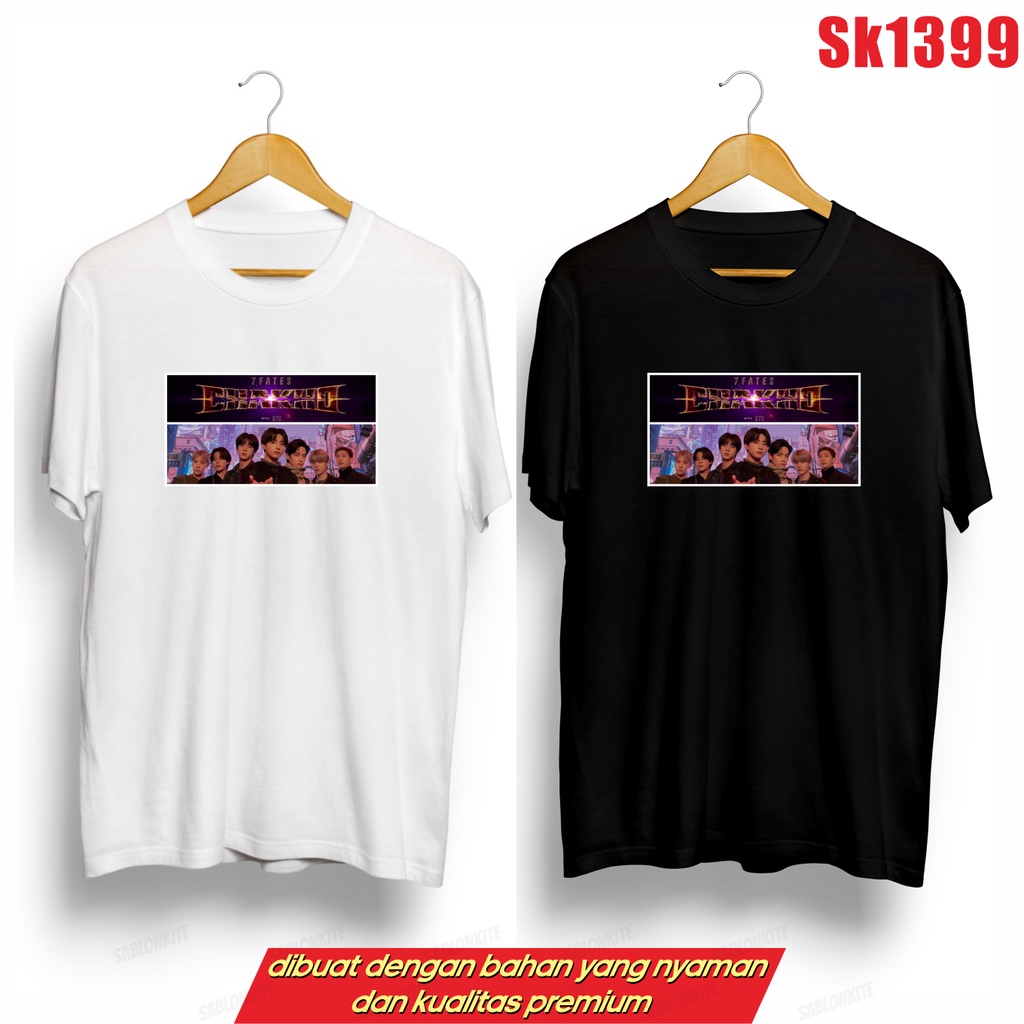 MURAH!!! KAOS KPOP CHAKHO 7 FATES SK1399 UNISEX COMBED 30S