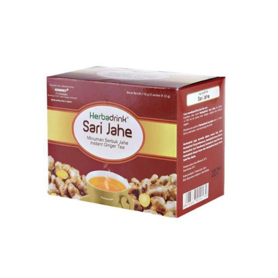 

HERBADRINK SARI JAHE 5 X 22 GR