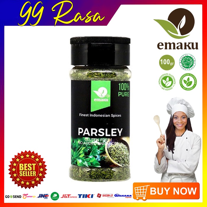 

Parsley - Daun Peterseli Kering 100gr | Emaku